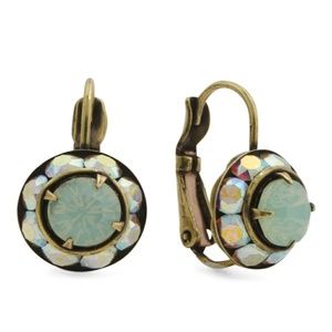 Liz Palacios Opal Chrysolite Rondelle Earrings